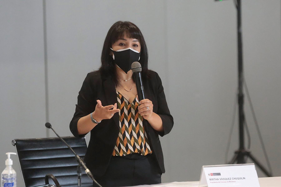 Mirtha Vásquez: estamos comprometidos a no dejar impune este delito ambiental
